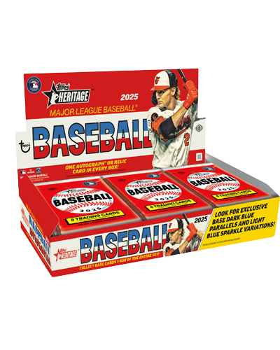 2025 Topps Heritage Baseball Hobby