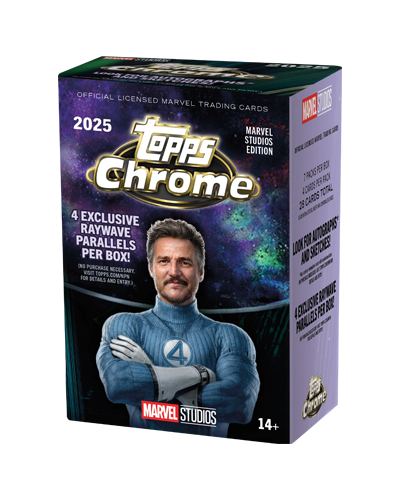 2025 Topps Marvel Studios Chrome Blaster