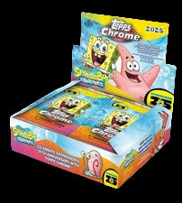 2025 Topps Chrome Spongebob Squarepants 25th Anniversary Hobby (Pre-Order)