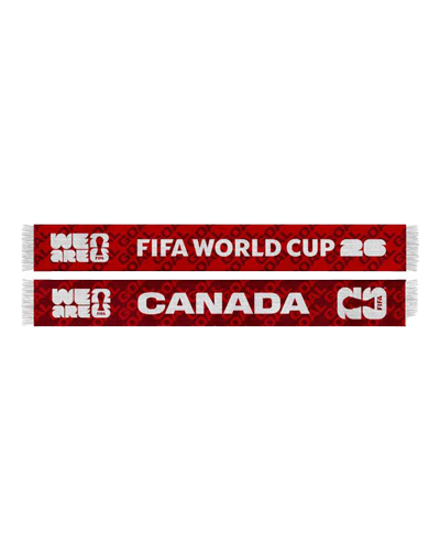 2026 Red Canada Acrylic Scarf