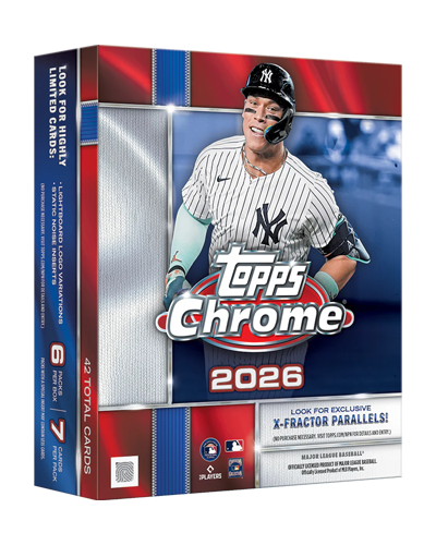 2026 Topps Chrome Baseball Mega (Pre order, July 22nd)