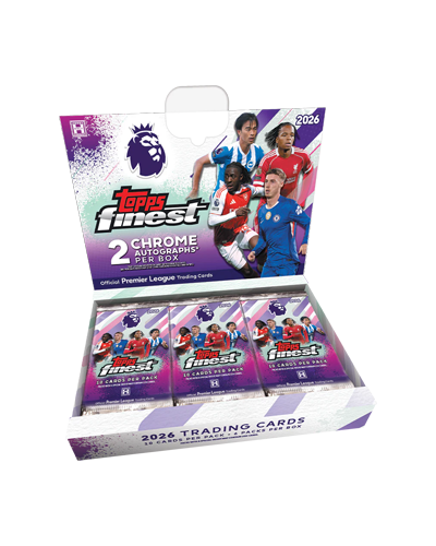2026 Topps Finest EPL Soccer Hobby