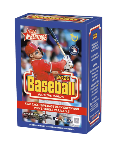 2026 Topps Heritage Baseball Blaster