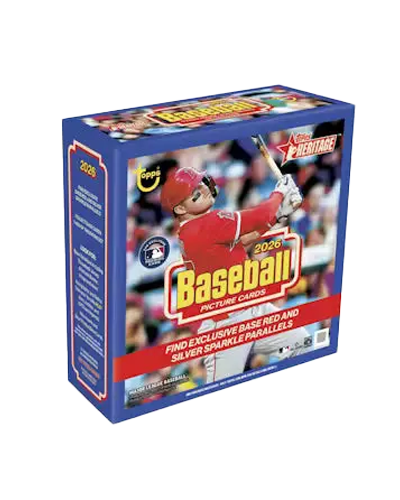 2026 Topps Heritage Baseball Mega
