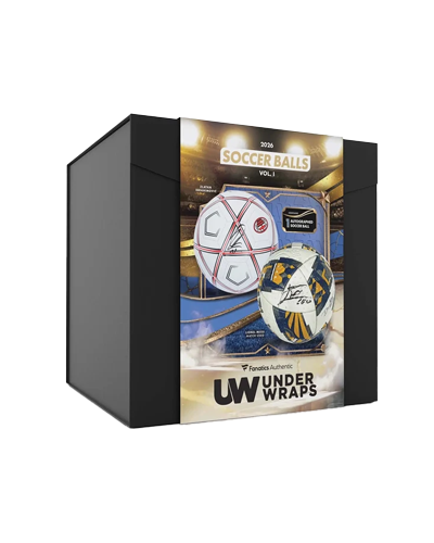 2026 Under Wraps Autographed Soccer Balls - Single Mystery Box