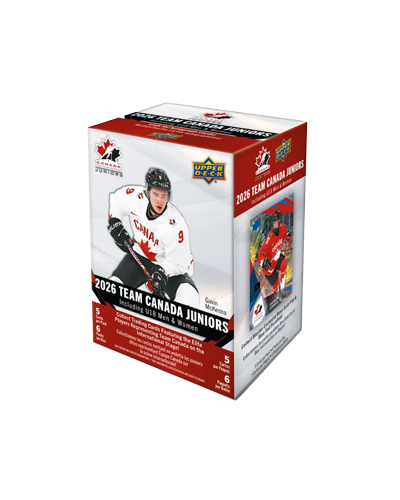 2026 Upper Deck Team Canada World Juniors Hockey Blaster