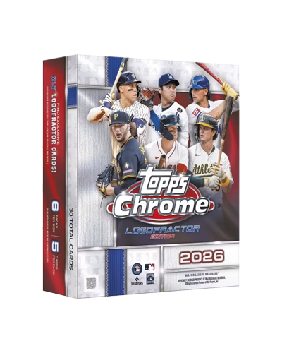 2026 Topps Chrome Baseball Logofractor Edition