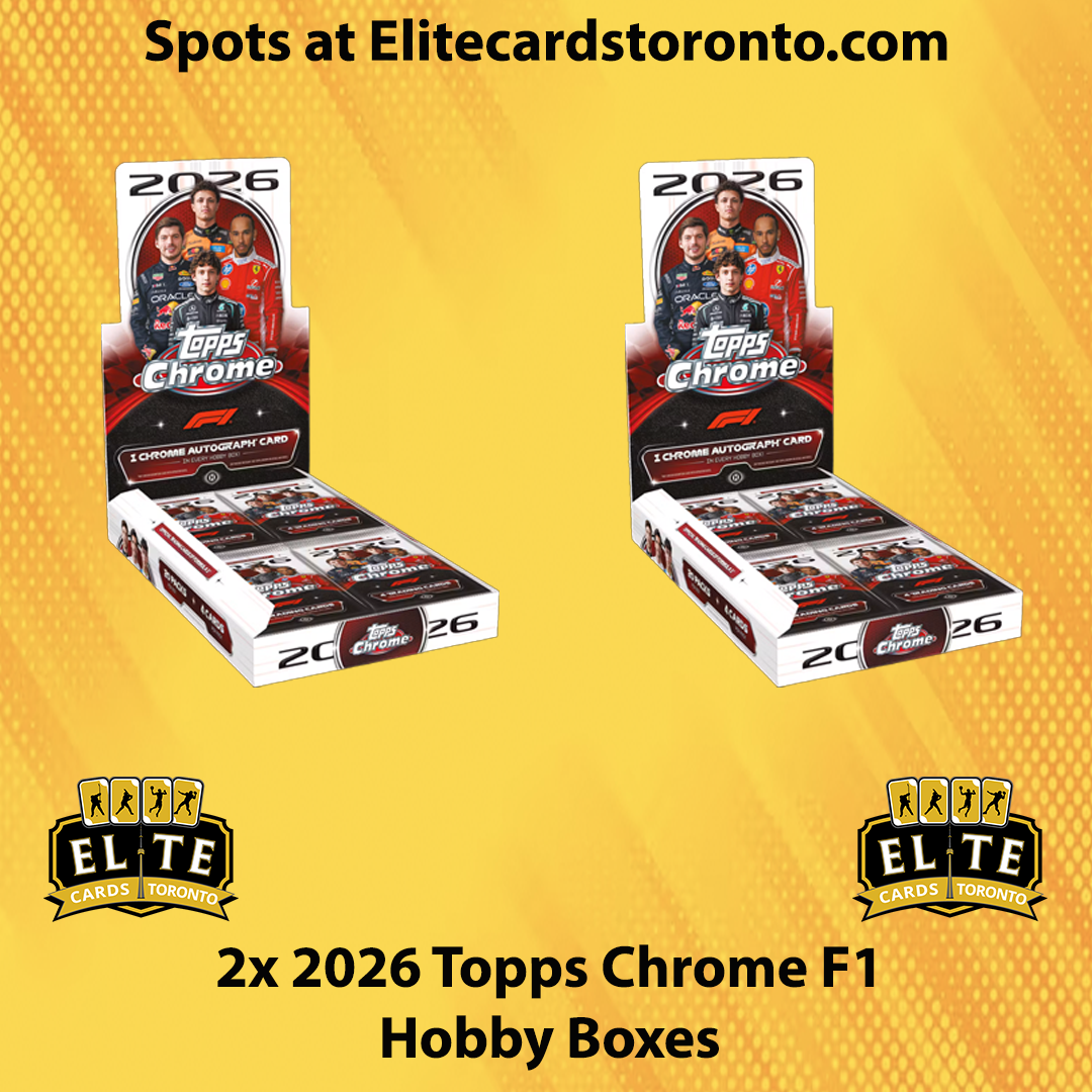 2 Box 2026 Topps Chrome F1 Hobby PYT - Break #3627