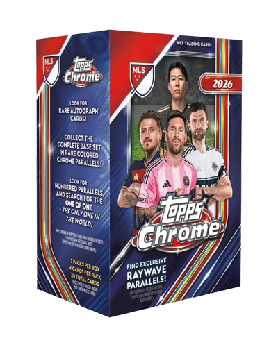 2026 Topps MLS Chrome Soccer Blaster