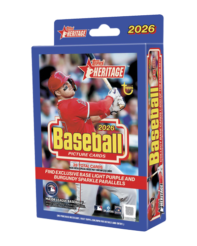 2026 Topps Heritage Baseball Hanger
