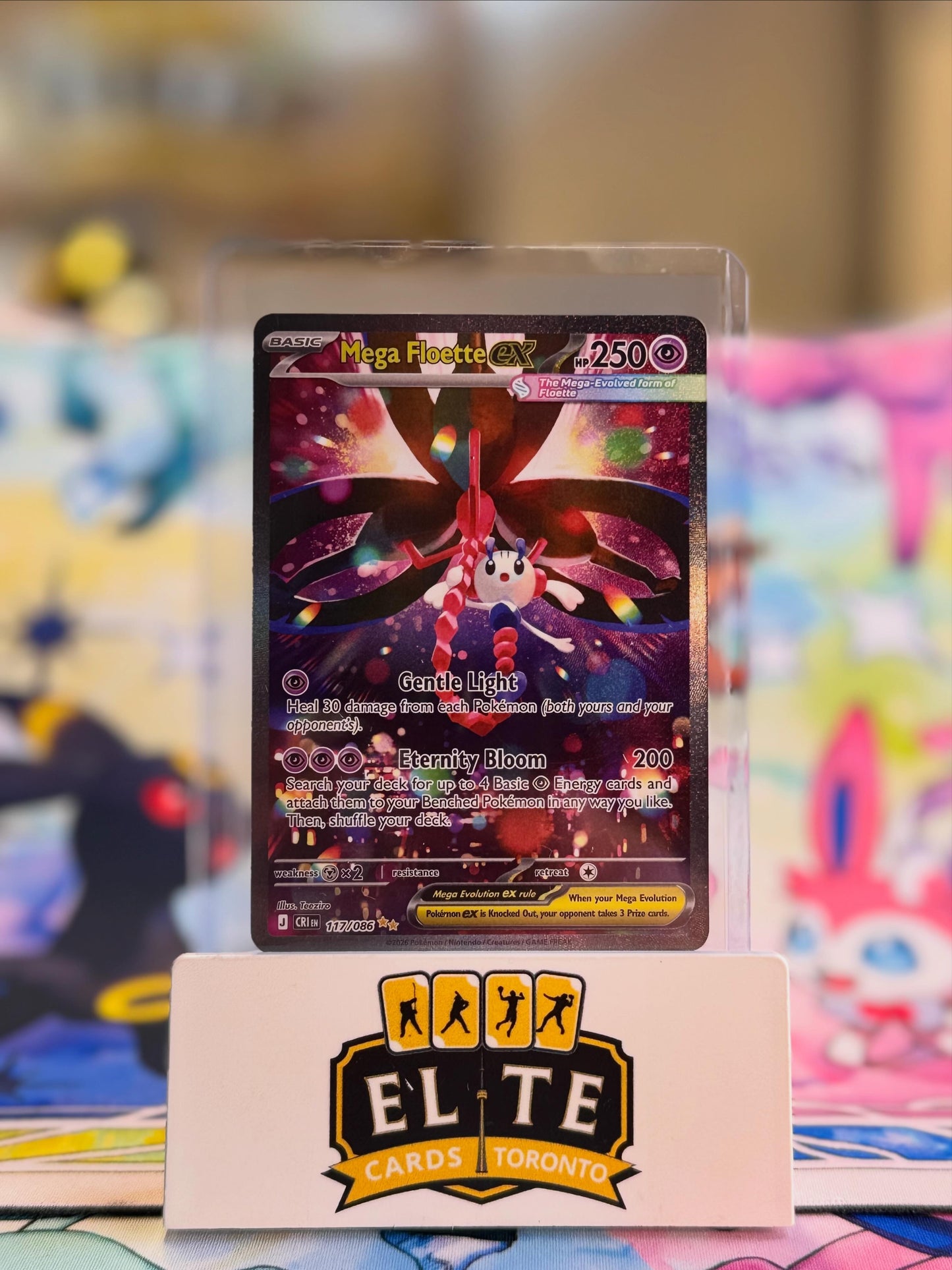 2026 Chaos Rising Mega Floette ex Special Illustration Rare 117/086