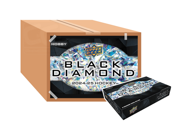 2024 2025 Upper Deck Black Diamond Hockey Hobby Inner Case PYT (5 Bo