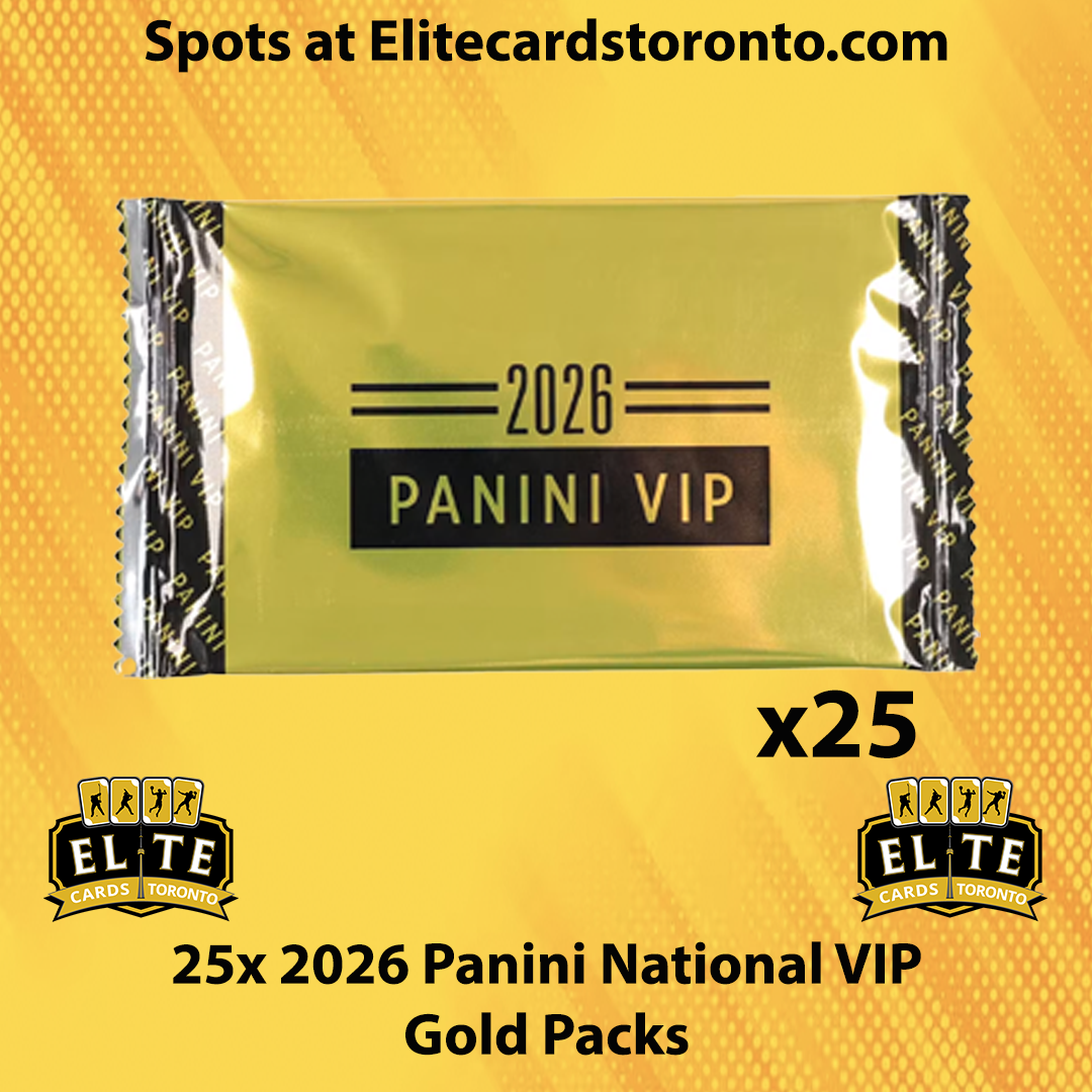 25x 2026 Panini National VIP Gold Pack Break - Break #3482
