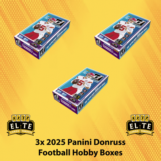 3 Box 2025 Panini Donruss Football Hobby PYT #6 - Break #2801