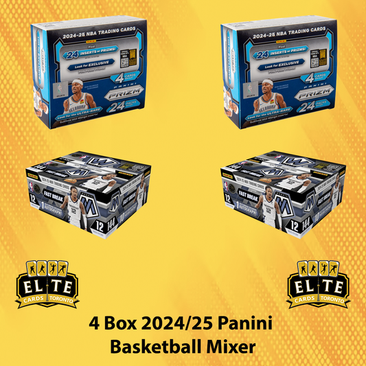 4 Box 2024 - 2025 Panini Basketball Mixer PYT - Break #2733