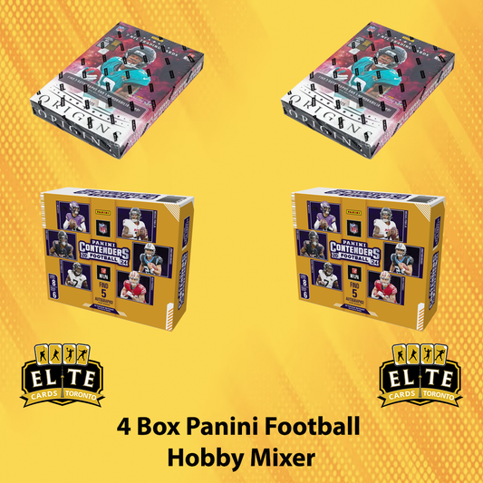 4 Box Panini Football Hobby Mixer PYT #2 - Break #2757