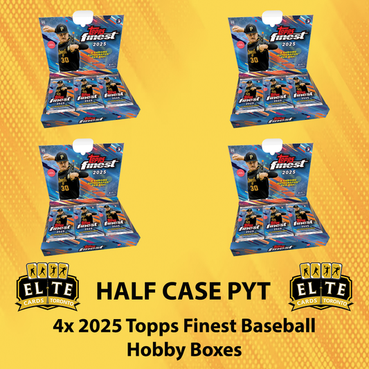 2025 Topps Finest Baseball Hobby Half Case PYT (4 Box) #2 - Break #2711
