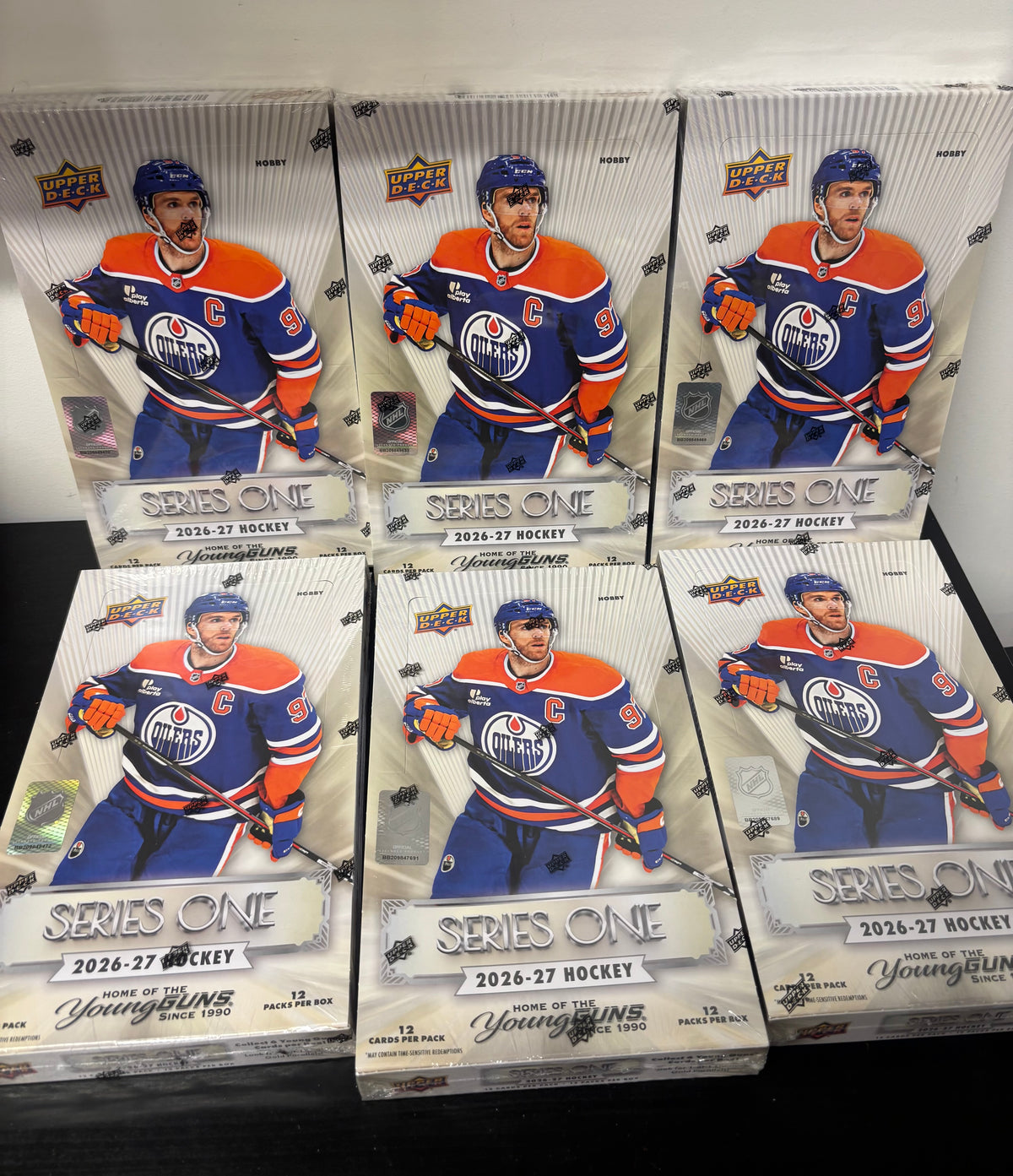 2026 - 2027 Upper Deck Series 1 Hockey Hobby Half Case PYT (6 Box) - Break #3612