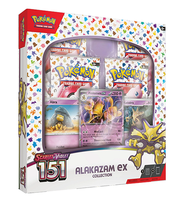 Pokémon Scarlet & Violet: 151 - Alakazam EX Collection -