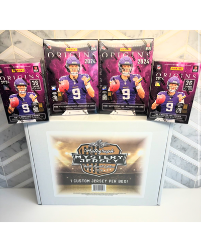 5 Box 2024 Football Mixer PYT W Leaf Mystery Jersey - Break #1901