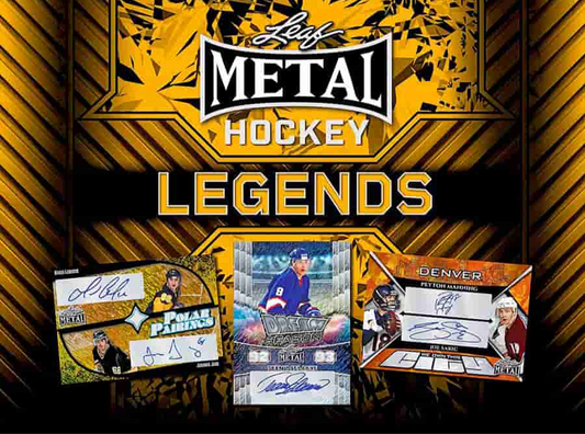 2025 Leaf Metal Hockey Legends Hobby