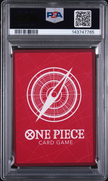 2025 ONE PIECE OP13 EN MONKEY D. LUFFY ALT ART LEADER #001 PSA 10