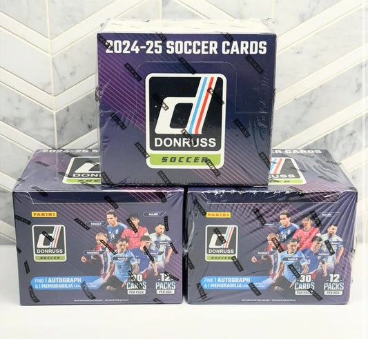 3 Box 2024 - 2025 Panini Donruss Soccer Hobby Break - Break #3128