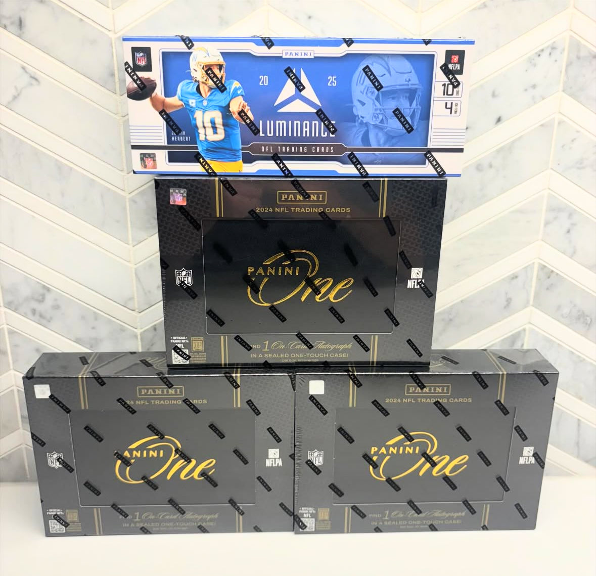 4 Box Panini Football Hobby Mixer PYT - Break #2775