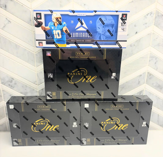 4 Box Panini Football Hobby Mixer PYT - Break #2775