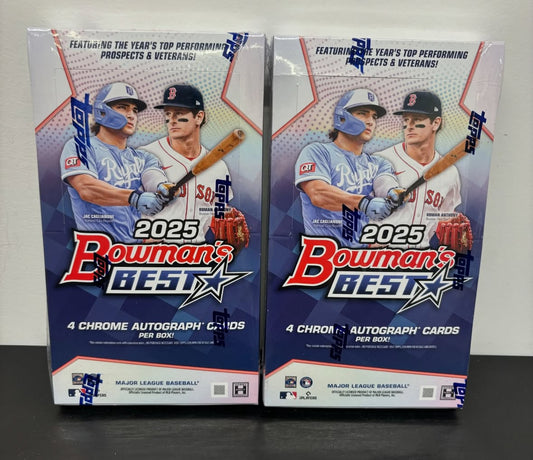 2 Box 2025 Bowman's Best Baseball Hobby PYT #6 - Break #3129