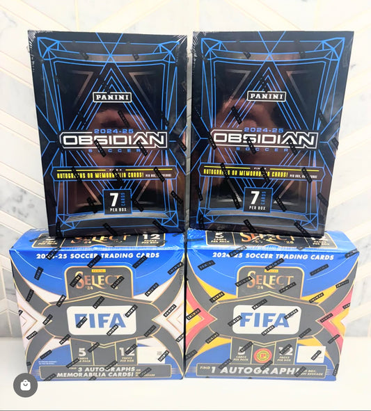 4 Box 2024 - 2025 Panini Soccer Mixer PYT - Break #2724