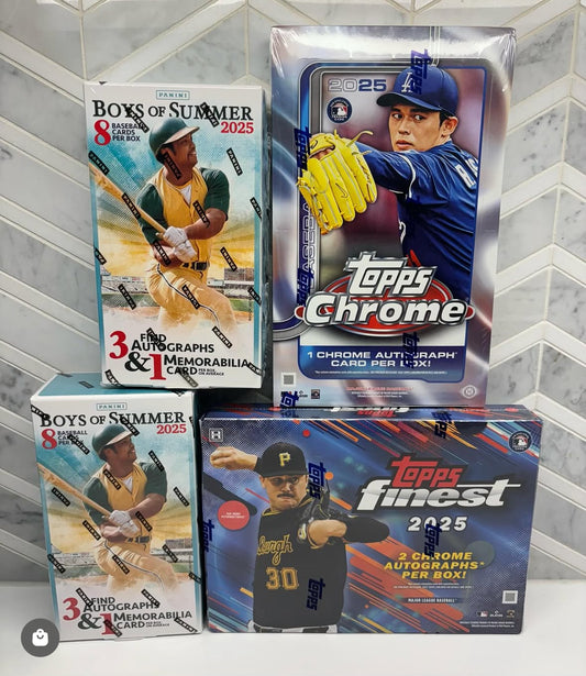 4 Box 2025 Baseball Hobby Mixer PYT - Break #2756