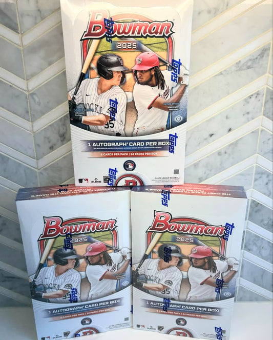 3 Box 2025 Bowman Baseball Hobby PYT #3 - Break #2493