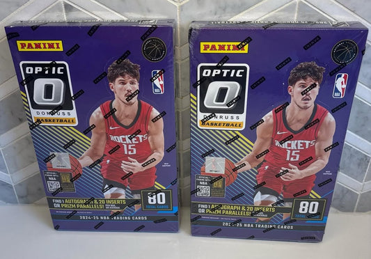 2 Box 2024 - 2025 Panini Donruss Optic Basketball Hobby PYT #2 - Break #2737