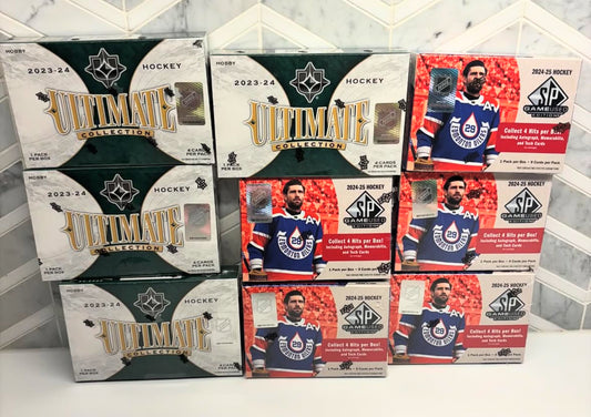 9 Box Upper Deck Ultimate & SPGU Hockey Hobby Mixer PYT - Break #2495
