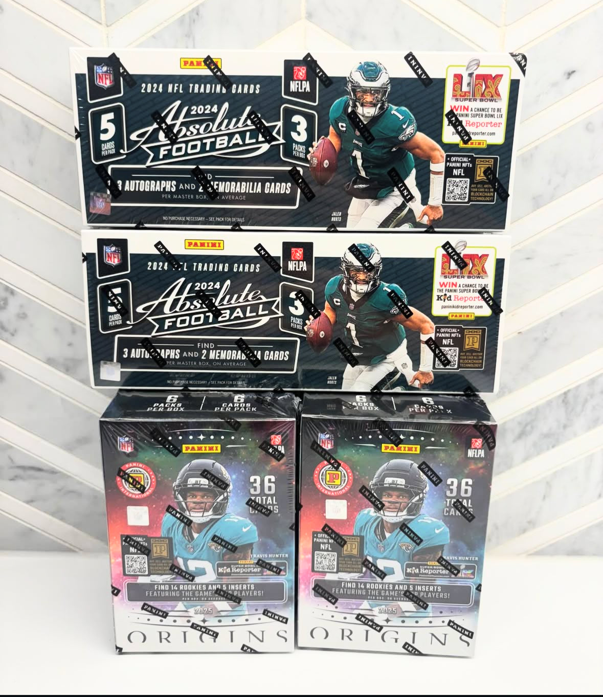 4 Box Panini Football Mixer PYT - Break #2789