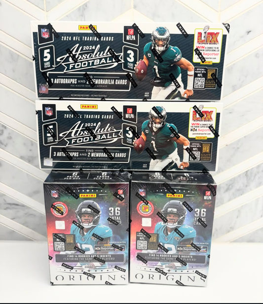 4 Box Panini Football Mixer PYT - Break #2789