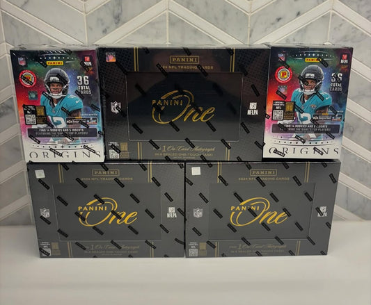 5 Box Panini Football Hobby Mixer PYT - Break #2774