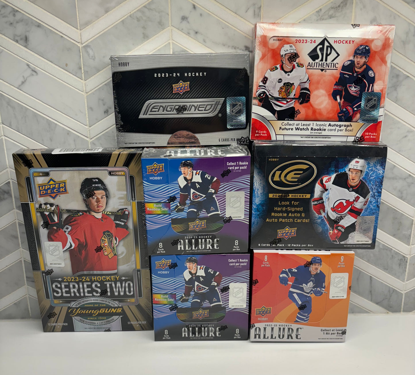 7 Box Upper Deck Hockey Hobby Mixer PYT - Break #2480
