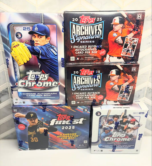 5 Box 2025 Topps Baseball Hobby Mixer PYT - Break #2725