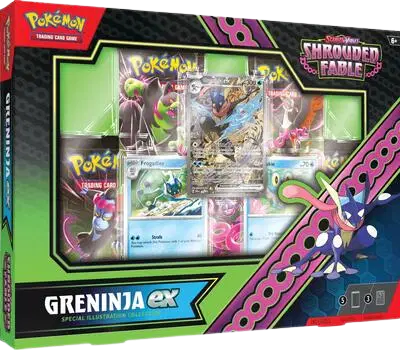 Pokemon - Shrouded Fable - Greninja ex Special Illustration Collection
