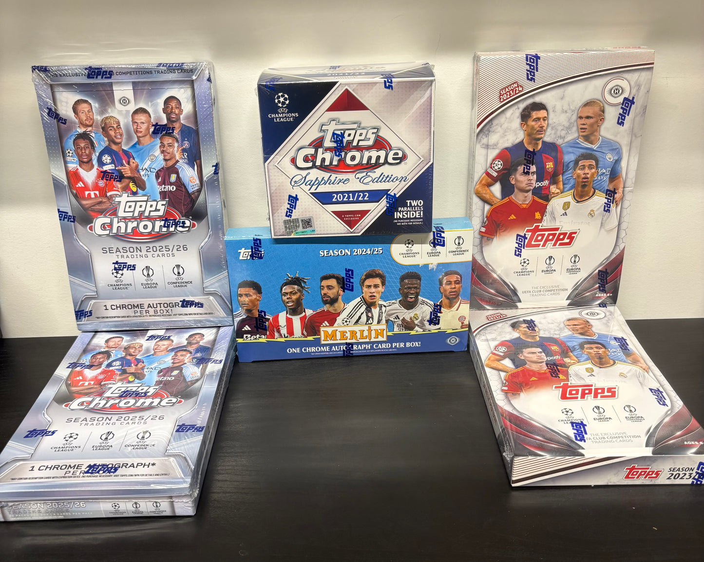 6 Box Topps Soccer Hobby Mixer PYT - Break #3340