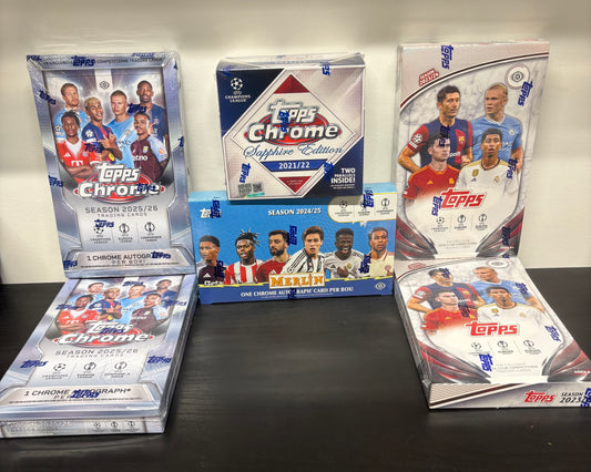 6 Box Topps Soccer Hobby Mixer PYT #2 - Break #3344