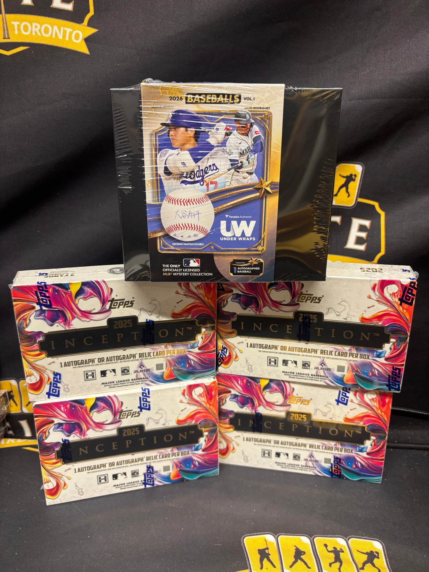 2025 Topps Inception Baseball Half Case PYT w/ Mystery Auto Ball - Break #3442