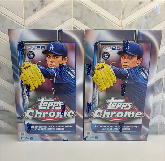 2 Box 2025 Topps Chrome Baseball Hobby Break #2 - Break #2683