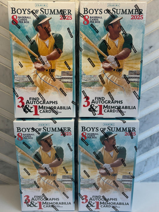 2025 Panini Boys of Summer Baseball Hobby Half Case PYT (4 Box) #2 - Break #2773