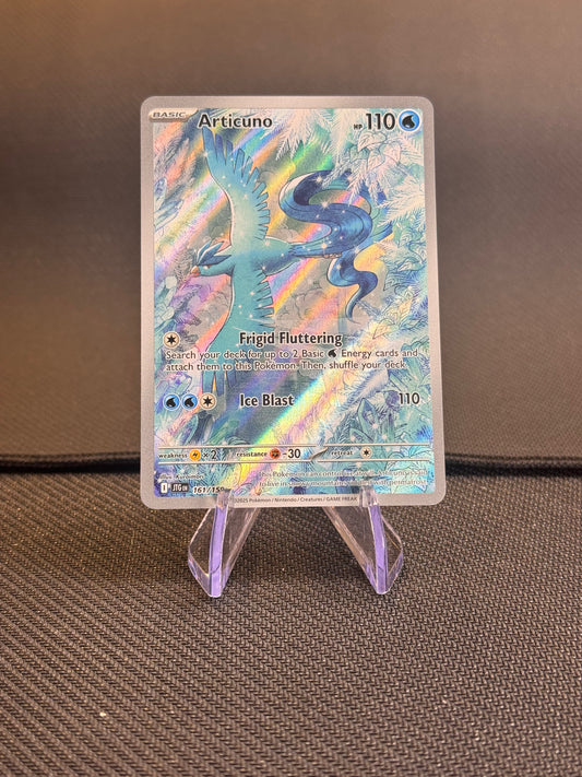 2025 Pokemon Journey Together Articuno Illustration Rare 161/159