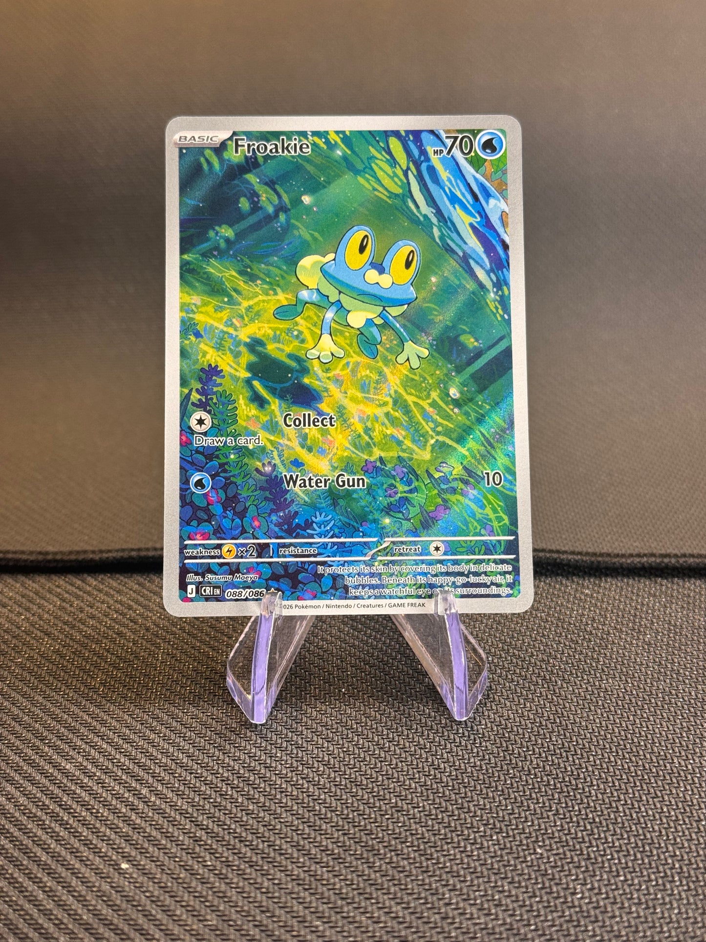 2026 Chaos Rising Froakie Illustration Rare 088/086