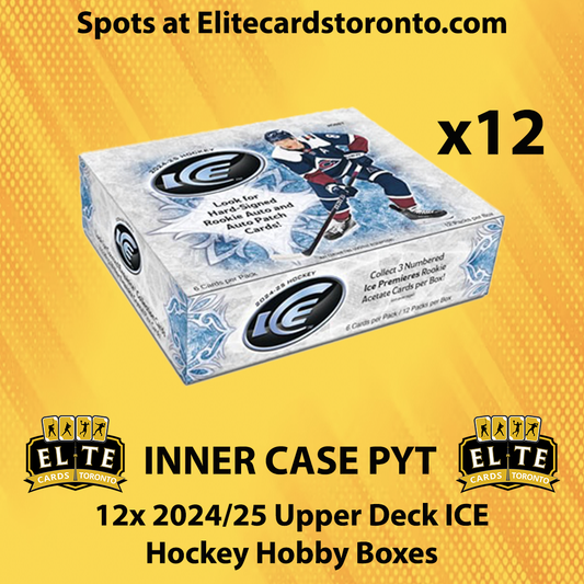 2024 - 2025 Upper Deck ICE Hockey Hobby Inner Case PYT (12 Box) - Break #2999
