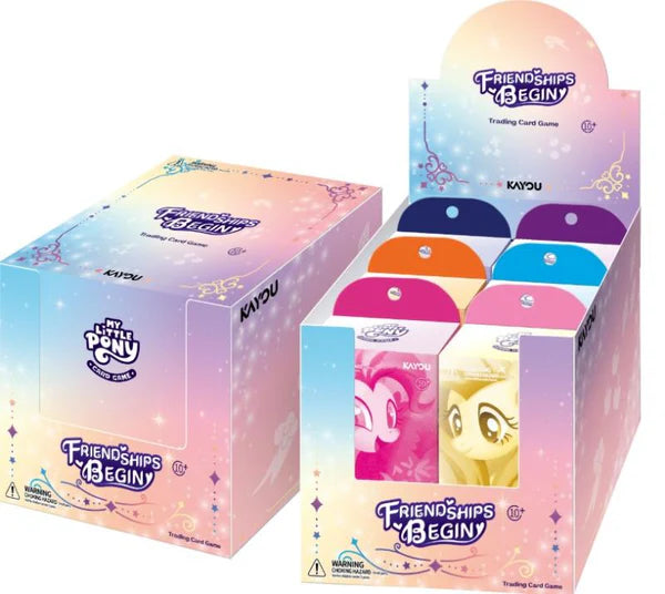 My Little Pony Friendships Begin Starter Set Display (1 Display per order)